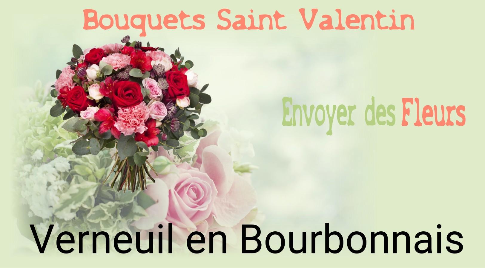 Roses de Saint-Valentin livrées à Verneuil-en-Bourbonnais
